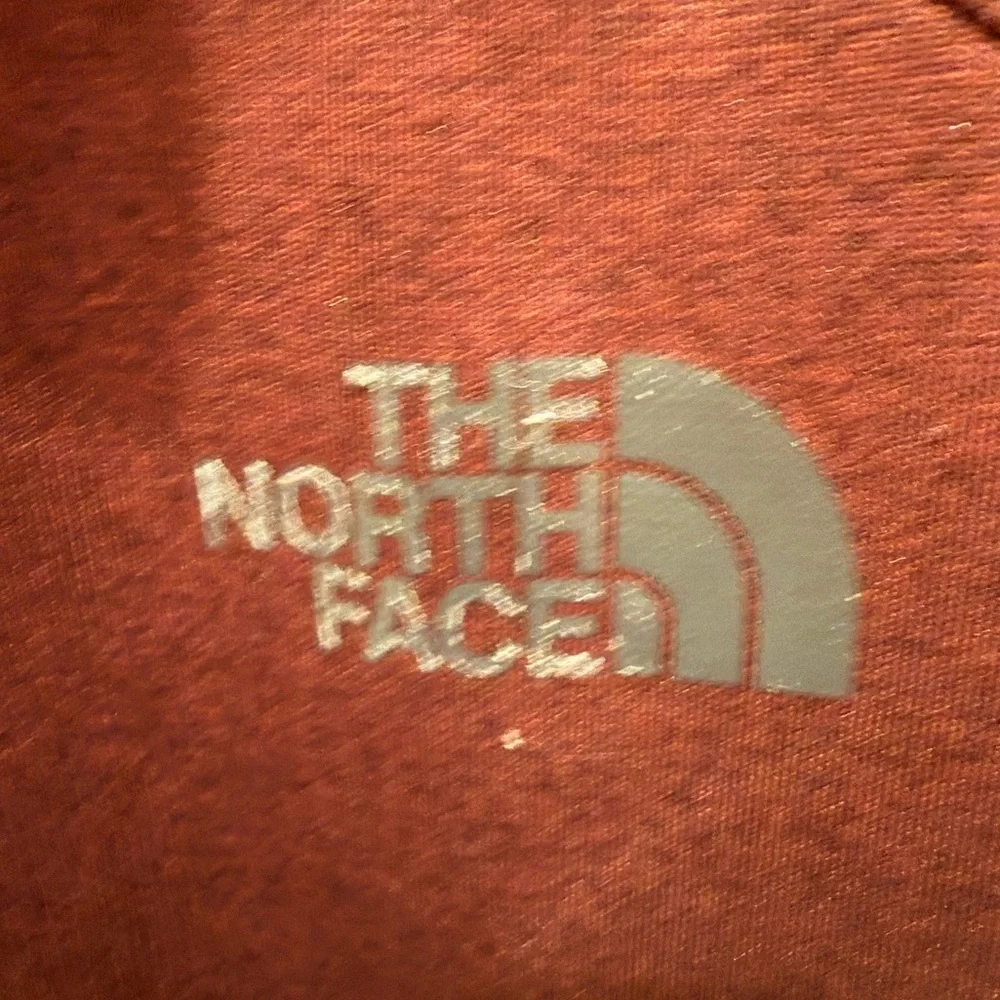 The North Face Men's Full Zip Jacket Medium Red Polyester With Fleece Interior